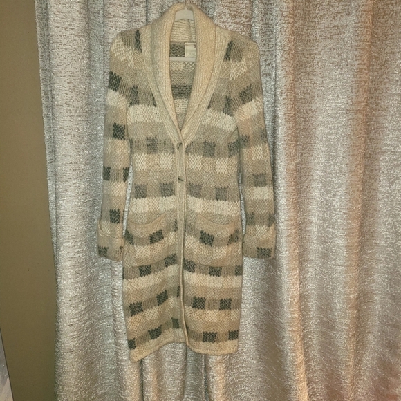 Anthropologie long cardigan sweater Small - Picture 2 of 6
